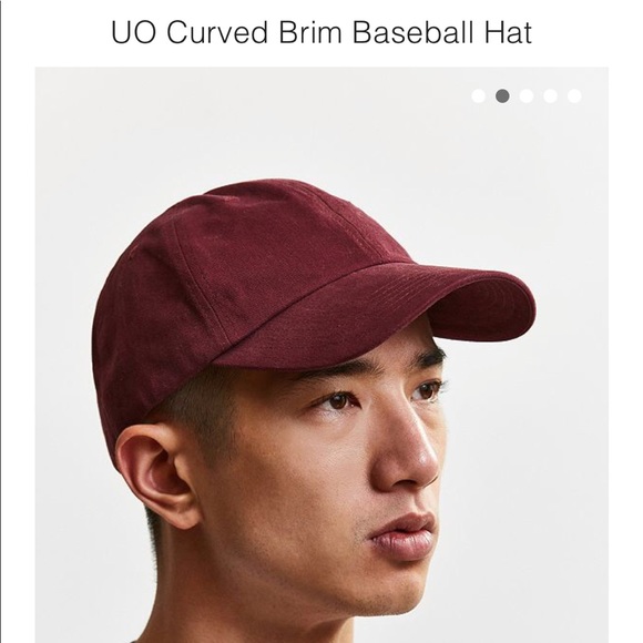 uo curved brim baseball hat